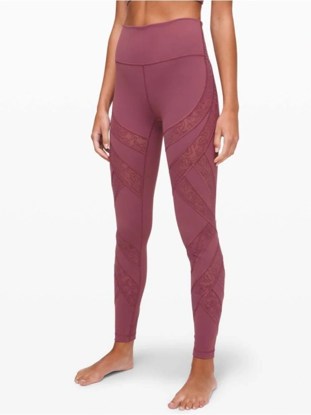 Lululemon Wunder Under High-Rise Tight Flocked 28